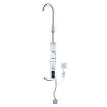 Electrically heated foot-operated faucet with constant temperature instant heating foot-operated smart switch water outlet non-contact hand washing machine