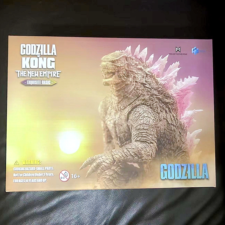 Hiya Godzilla Vs. Kong 2: Rise of the Empire Evolved Pink Back Evolution Godzilla in Stock