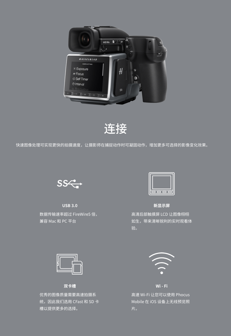 Máy ảnh kỹ thuật số định dạng trung bình Hasselblad 100 triệu pixel H6D-100c - SLR kỹ thuật số chuyên nghiệp máy cơ canon