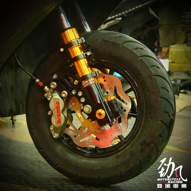 Jinfeng Vehicle Industry GJMS Zhijie FF2 Maverick M UQI B Fuxi force Cygnus GR FNX modified front shock absorption