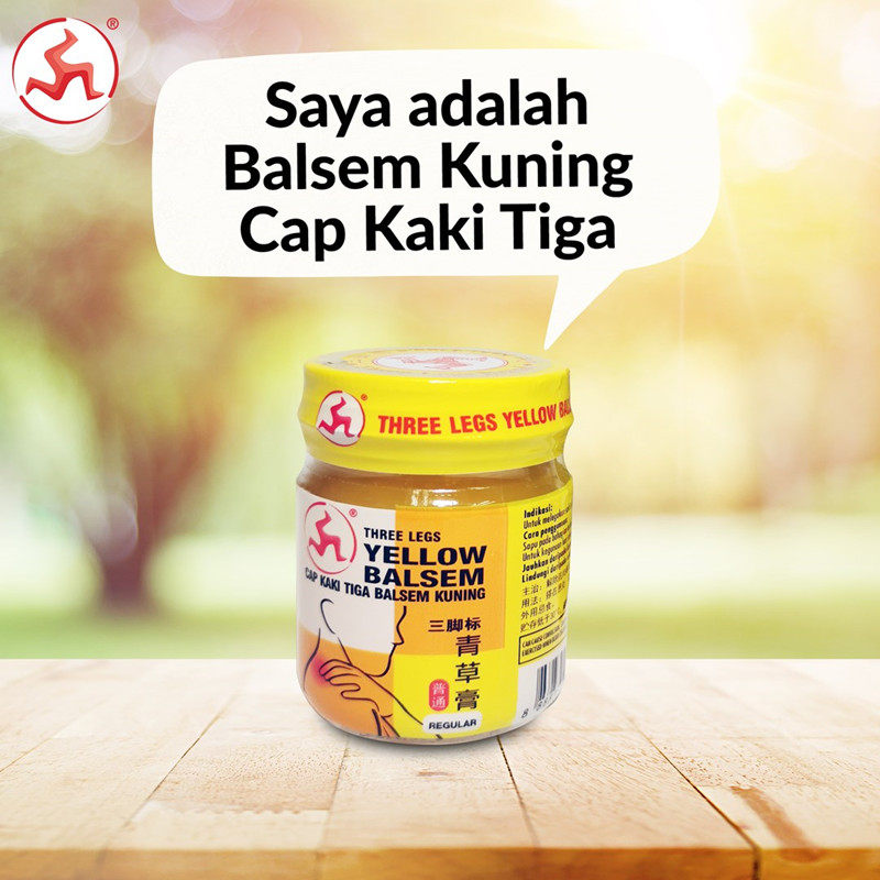 Singapore Tri-foot Brand Herbal Cream Synovitis Knee effusion Lumbar pain Back pain Sprain 36g