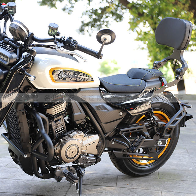 Suitable for Sekolong AQS401 modified guard bar folding backrest shelf quick release full helmet side bag tail luggage bumper