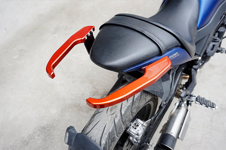 Áp dụng cho Benelli 502C sửa đổi hợp kim nhôm tựa tay phía sau BJ500-6A phía sau tay bảo vệ sừng góc xử lý đuôi - Xe máy Sopiler khung đuôi xe vision