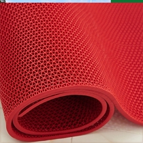 Floor mat PVC bathroom shower non-slip mat kitchen canteen toilet water insulation mat workshop hollow water filter mat