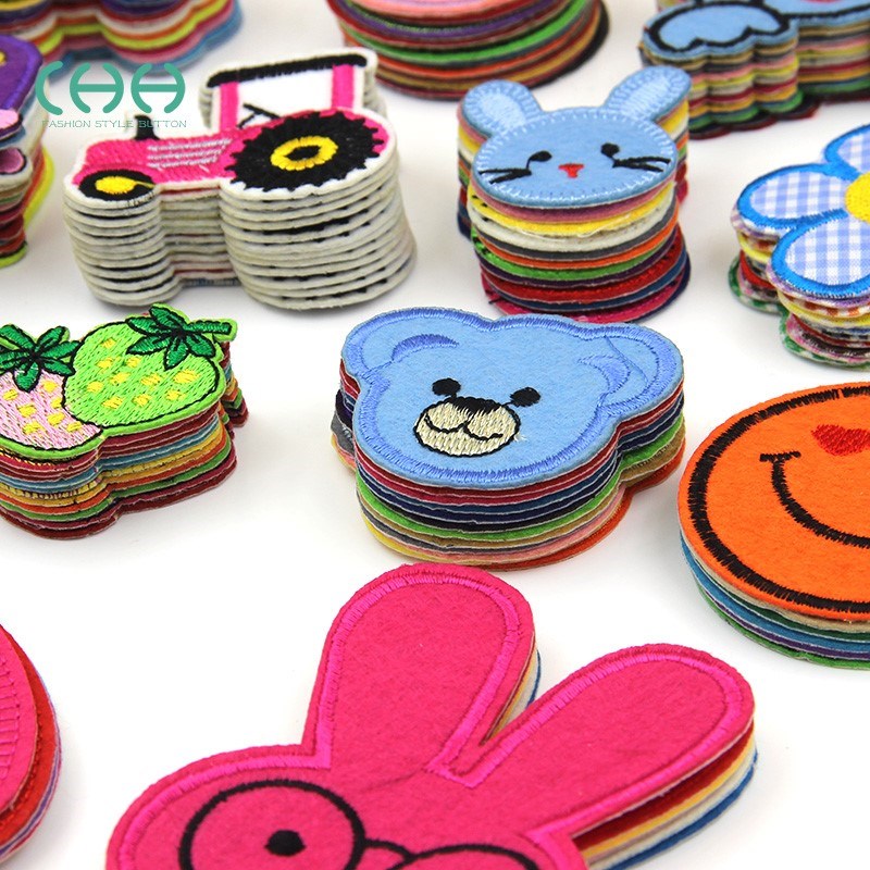 Clothes creative small children subsidize knee appliqué patch hole clothing stickers decorative repair program Kindergarten hand-sewn pudding