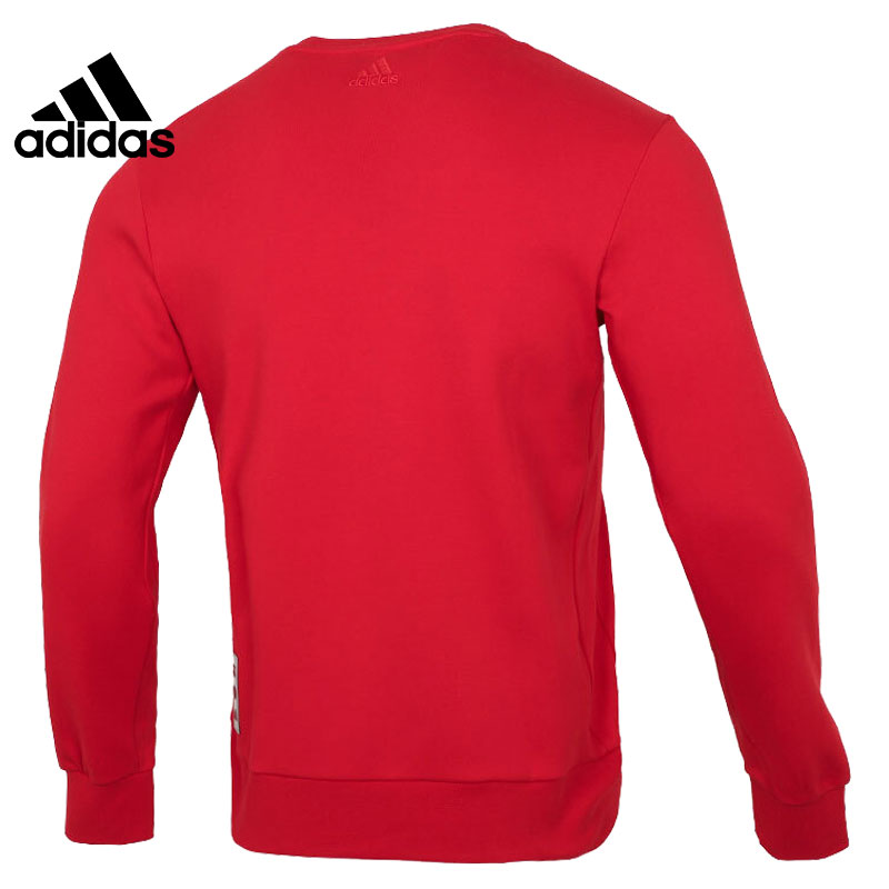 Adidas Official Men's Sports Training Casual Round Neck Sweater