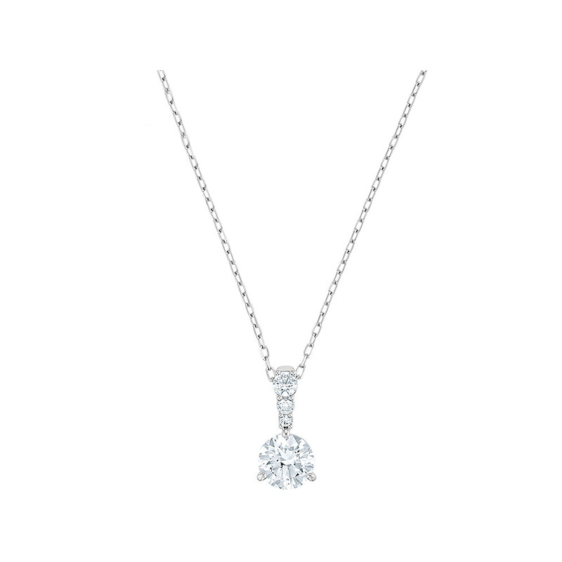 Swarovski/施华洛世奇正品银色单钻项链锁骨链女5472635礼物