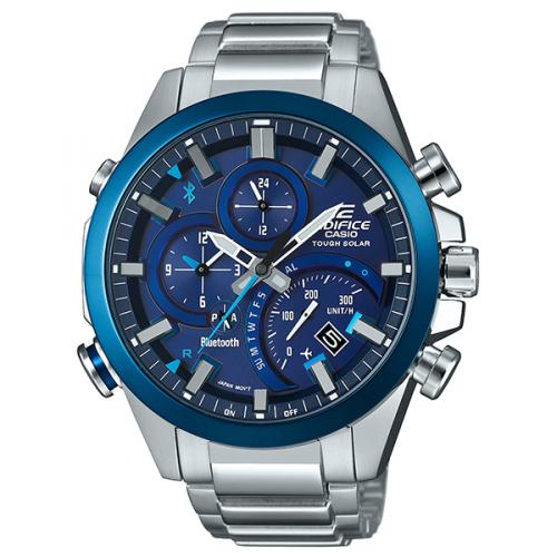 卡西欧(CASIO)  男表 Edifice系列蓝牙太阳能手表EQB-501DB-2AJF
