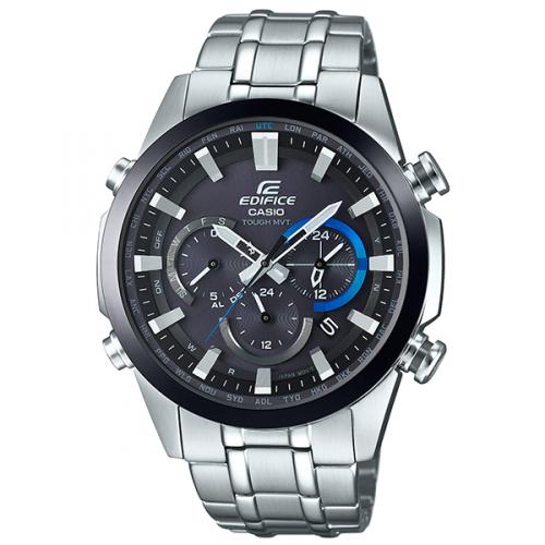 卡西欧（CASIO）金属收音机太阳能计时模 EQW-T630JDB-1AJF