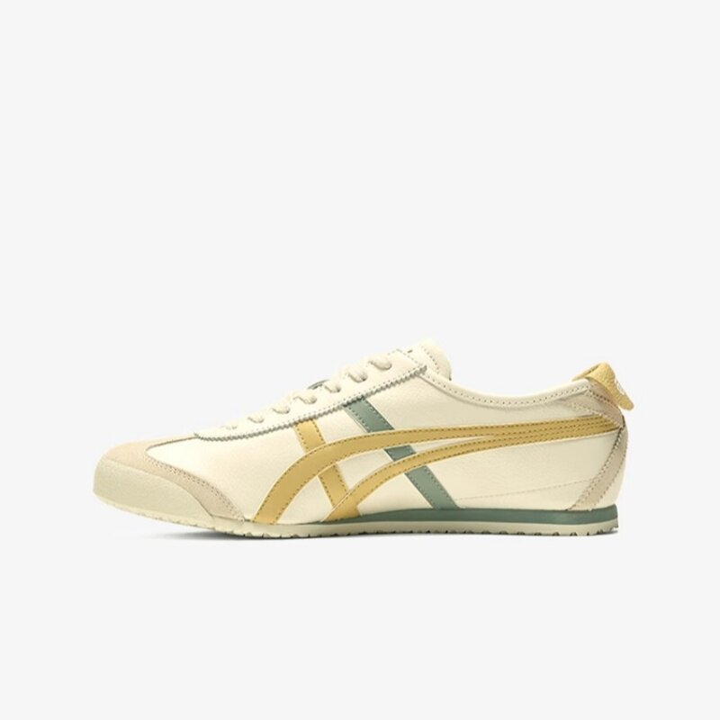 [经典]Onitsuka Tiger鬼塚虎MEXICO 6米黄色男女鞋复古休闲鞋