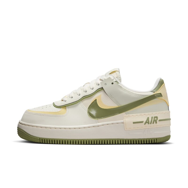 Nike耐克官方AF1 SHADOW女空军一号运动鞋奶油青提厚底鞋FN6335