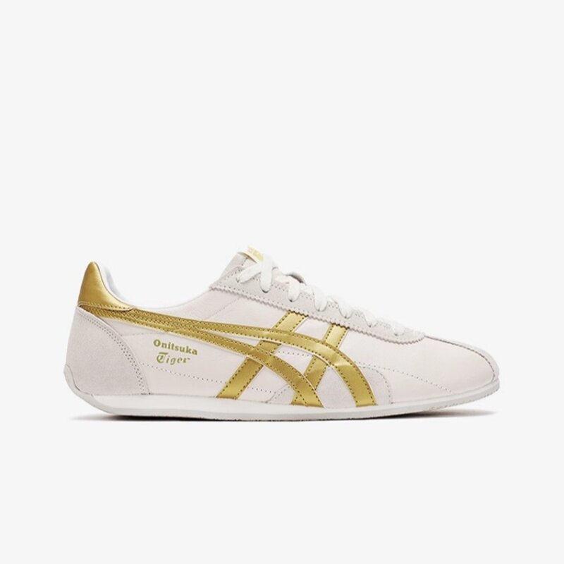 Onitsuka Tiger鬼塚虎RUNSPARK男女经典百搭金色复古舒适休闲鞋