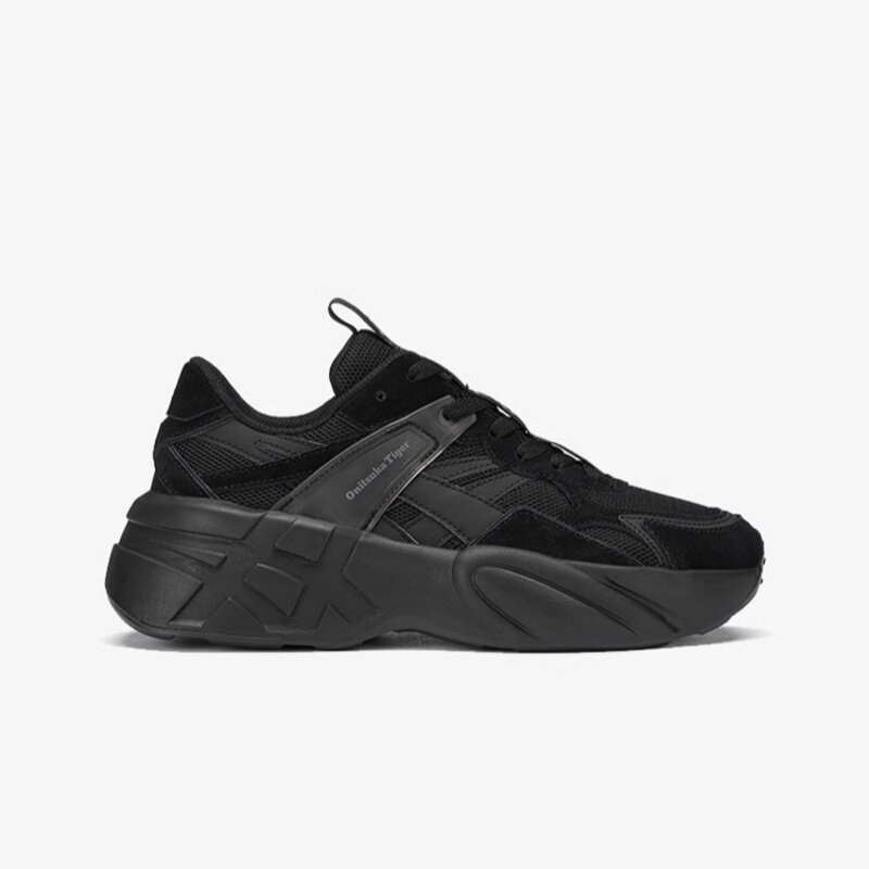Onitsuka Tiger鬼塚虎SP-I男女鞋黑色秋季时尚舒适轻便运动休闲鞋