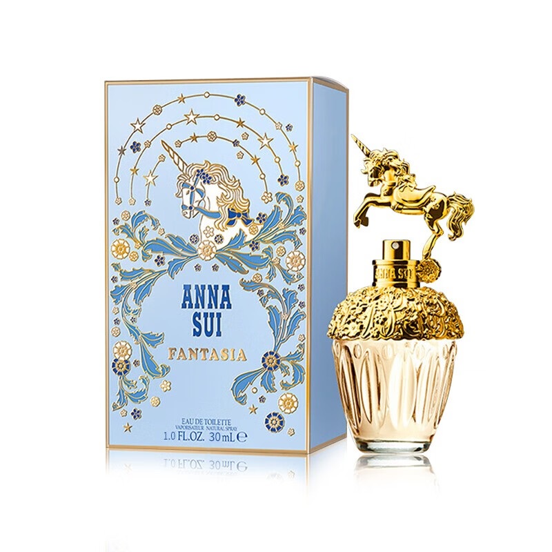 美国ANNA SUI安娜苏 幻想曲筑梦天马独角兽女士淡香水50ml