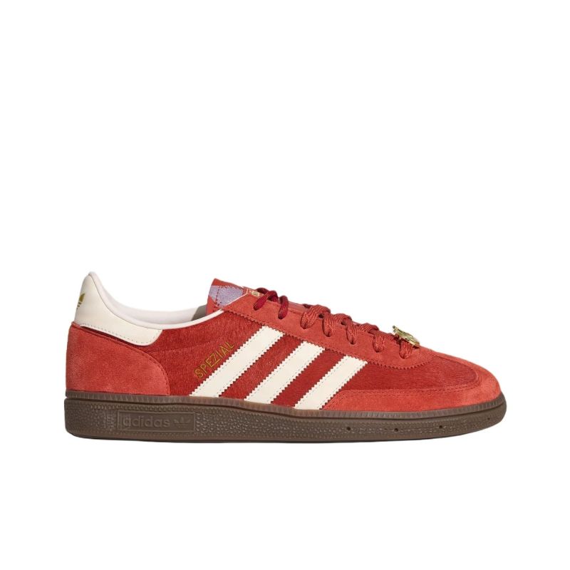 奥莱阿迪达斯adidas originals HANDBALL SPEZIAL 时尚百搭经典运动德训鞋KJ6299红色