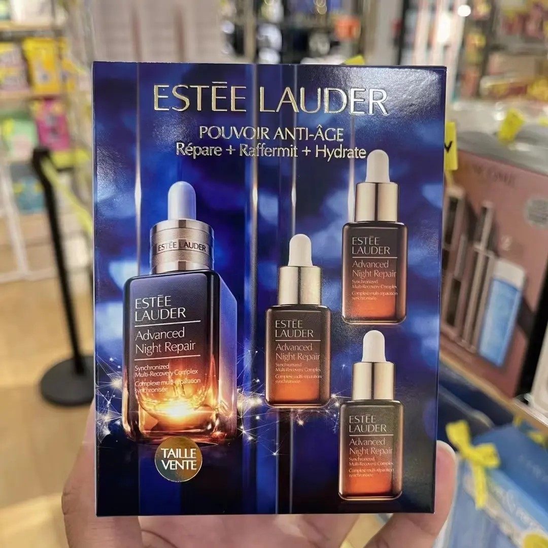 雅诗兰黛ESTĒELAUDER第七代小棕瓶特润精华3+1套盒保湿维稳滋润修护50ml+15ml*3只