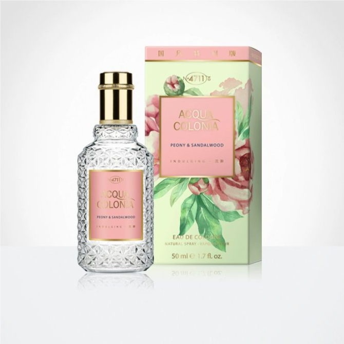 4711爽露极乐平衡白桃芫荽香型古龙水 50ml