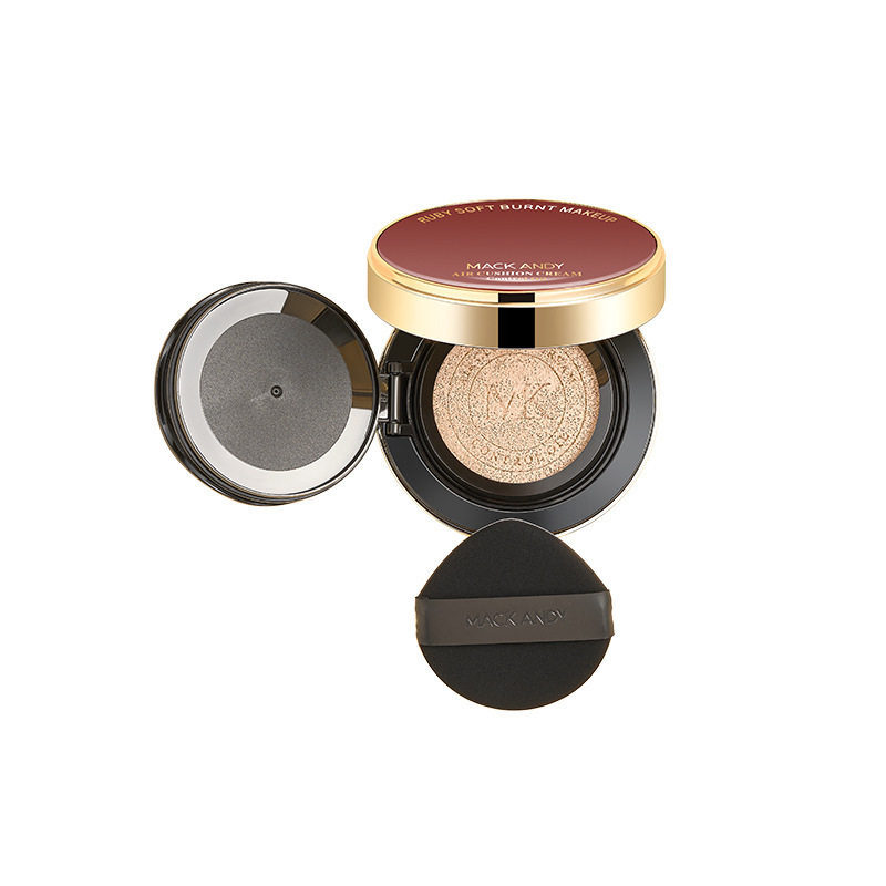 leezi/莉兹MACKANDY玛可安迪红宝石柔焦持妆控油气垫霜水润遮瑕服帖不卡粉女