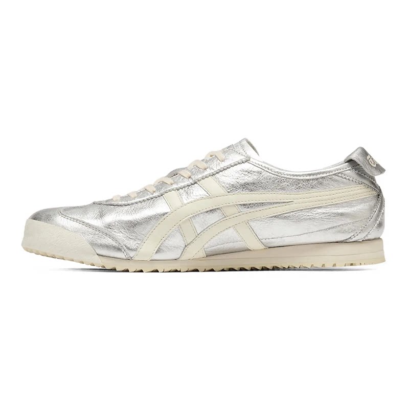 [经典]Onitsuka Tiger鬼塚虎MEXICO 66复古银色男女运动休闲鞋