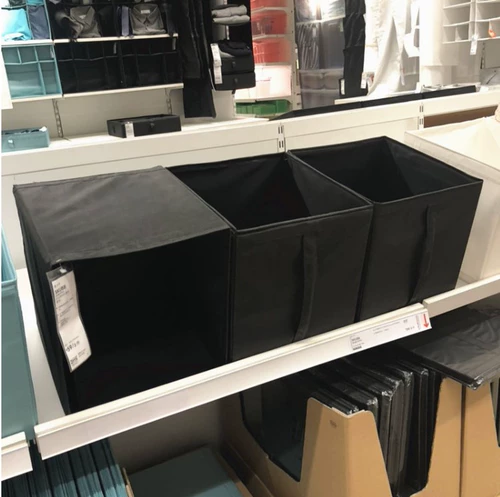 Ikea, ящик для хранения, коробка для хранения, 3 шт