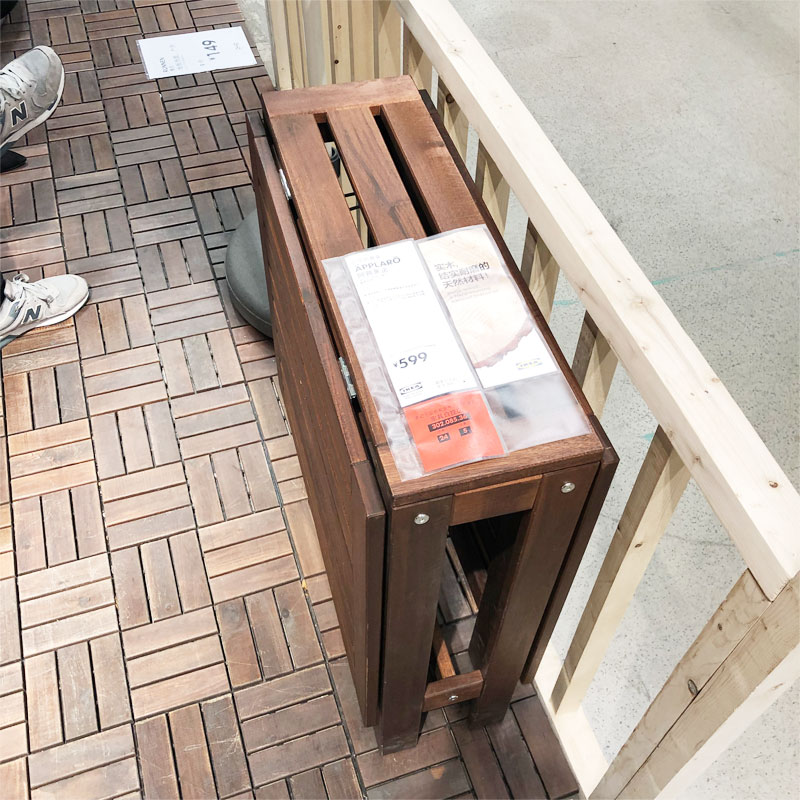 IKEA mua trong nước Applano bàn gấp ngoài trời bàn ăn bàn gấp bàn nhỏ nhà đơn giản - Bàn bàn máy tính đẹp