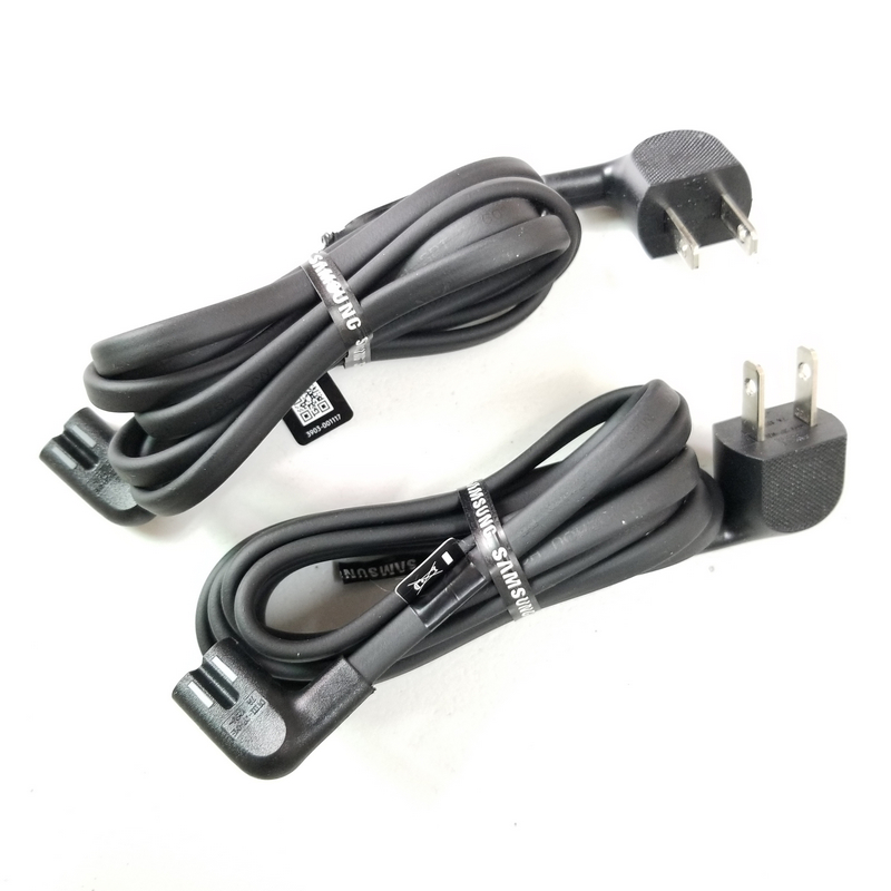Original Samsung echo wall 15 meters two-plug double-elbow eight-character power cord two-hole LCD TV eight-character power cord