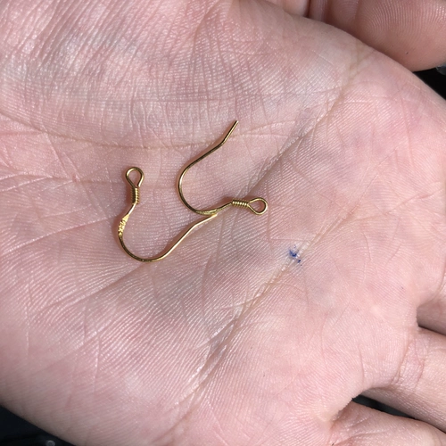 Золотой аксессуар для влюбленных, серебро 925 пробы