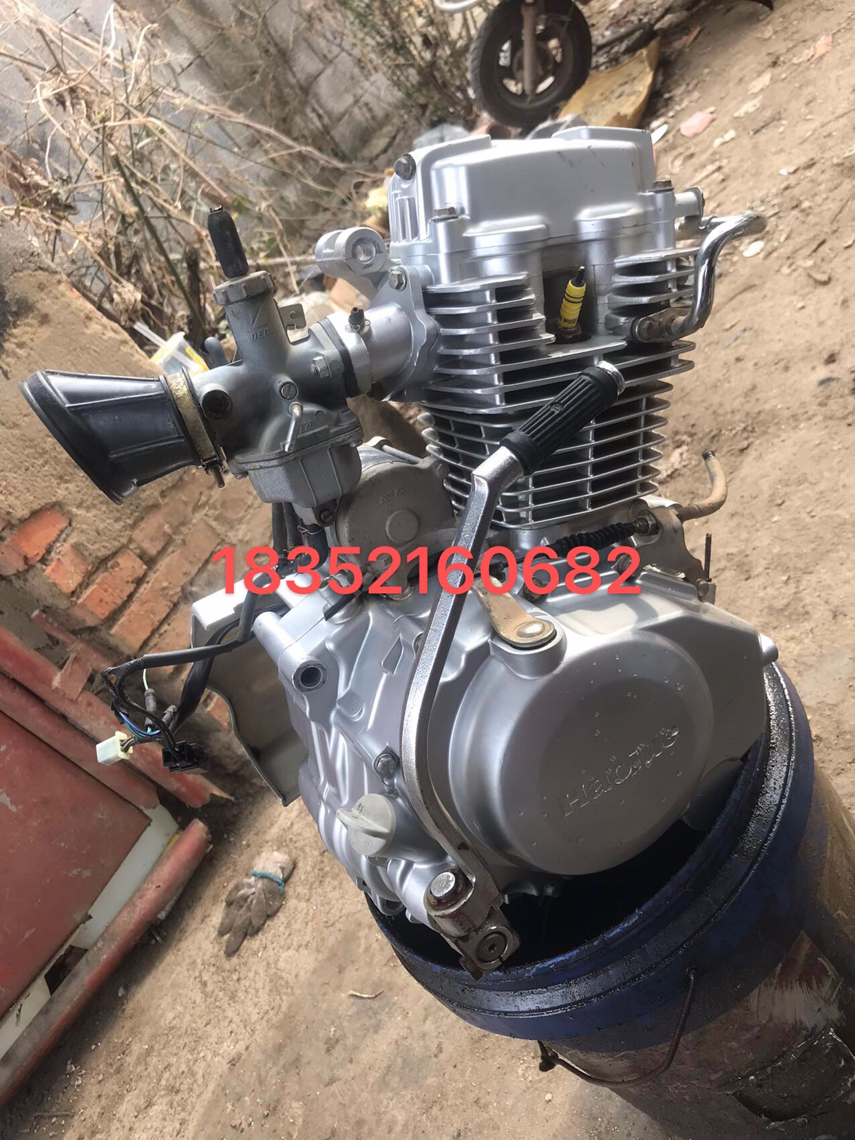 Secondhand Original Clothing Luxury 125 Motorcycle engine 150 Top pole chain Machine Zongchanjiang Honda General-Taobao