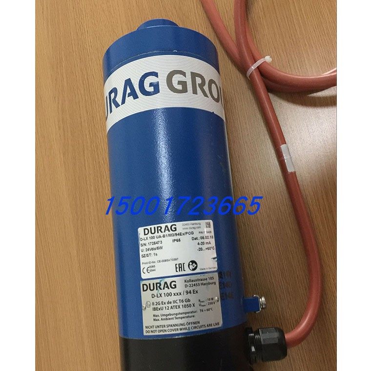 Germany DURAG fire detection flame detector D-LX100 UA-B1 M3 94Ex PCG fire detection controller