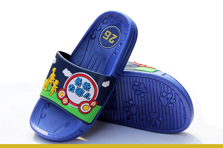 Pantoufles enfants en autre pour été - semelle caoutchouc - Ref 1010080 Image 82