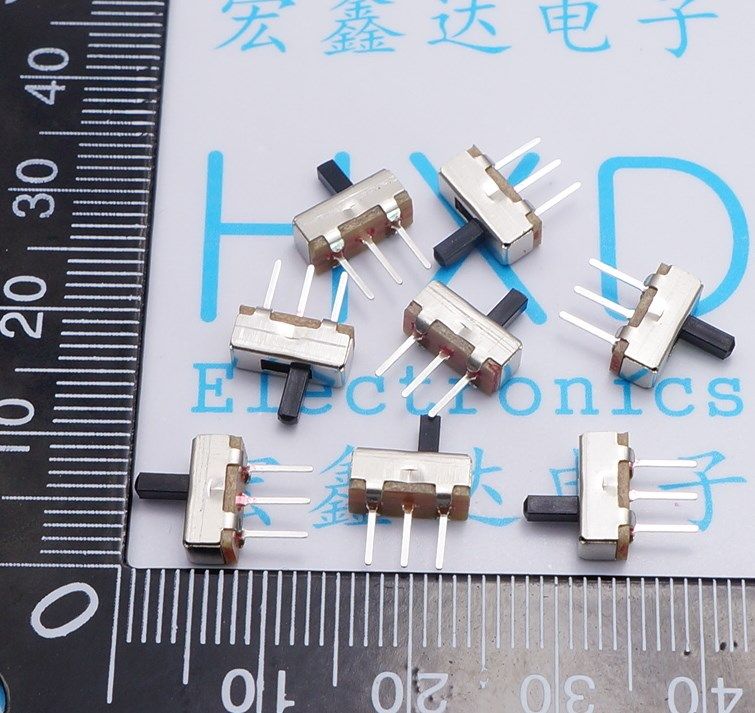 SS12D00拨动开关 多高度调整三脚电源开关 电子零件适用开关