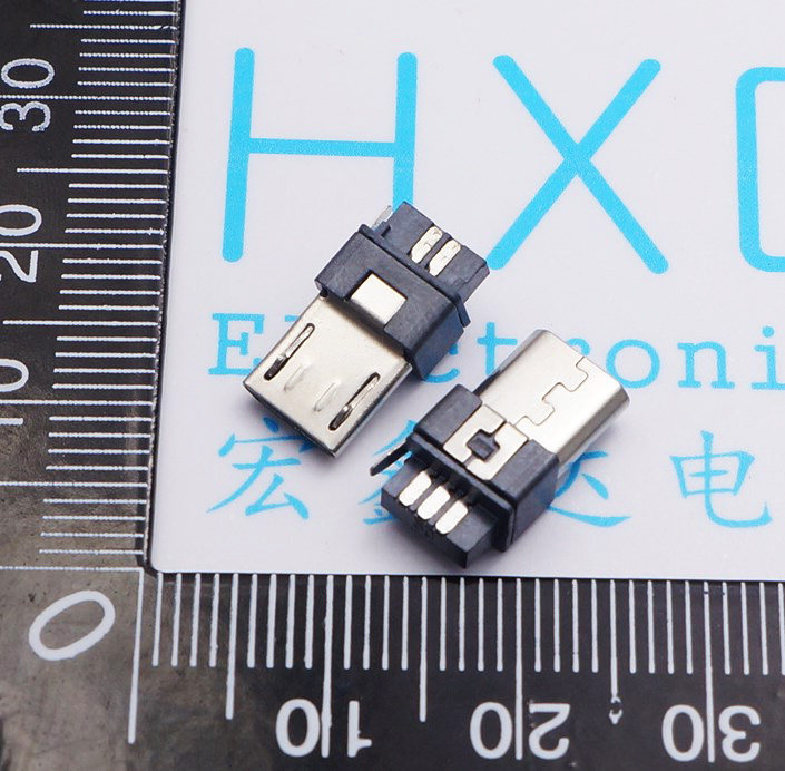 MICRO plug MICRO 5P mini USB male head welding wire type single plug-Taobao
