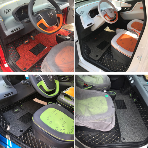 Baojun e200 floor mat fully surrounded by leather know beans d1d2 sesame e30 Chery eq1 Baojun e100 car floor mat