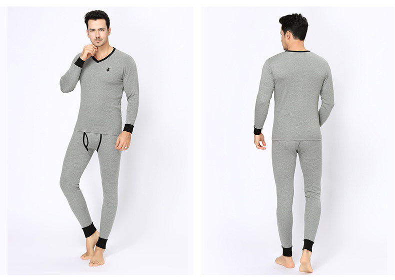 Sous-vêtement chaud jeunesse simple en coton - Ref 765970 Image 15