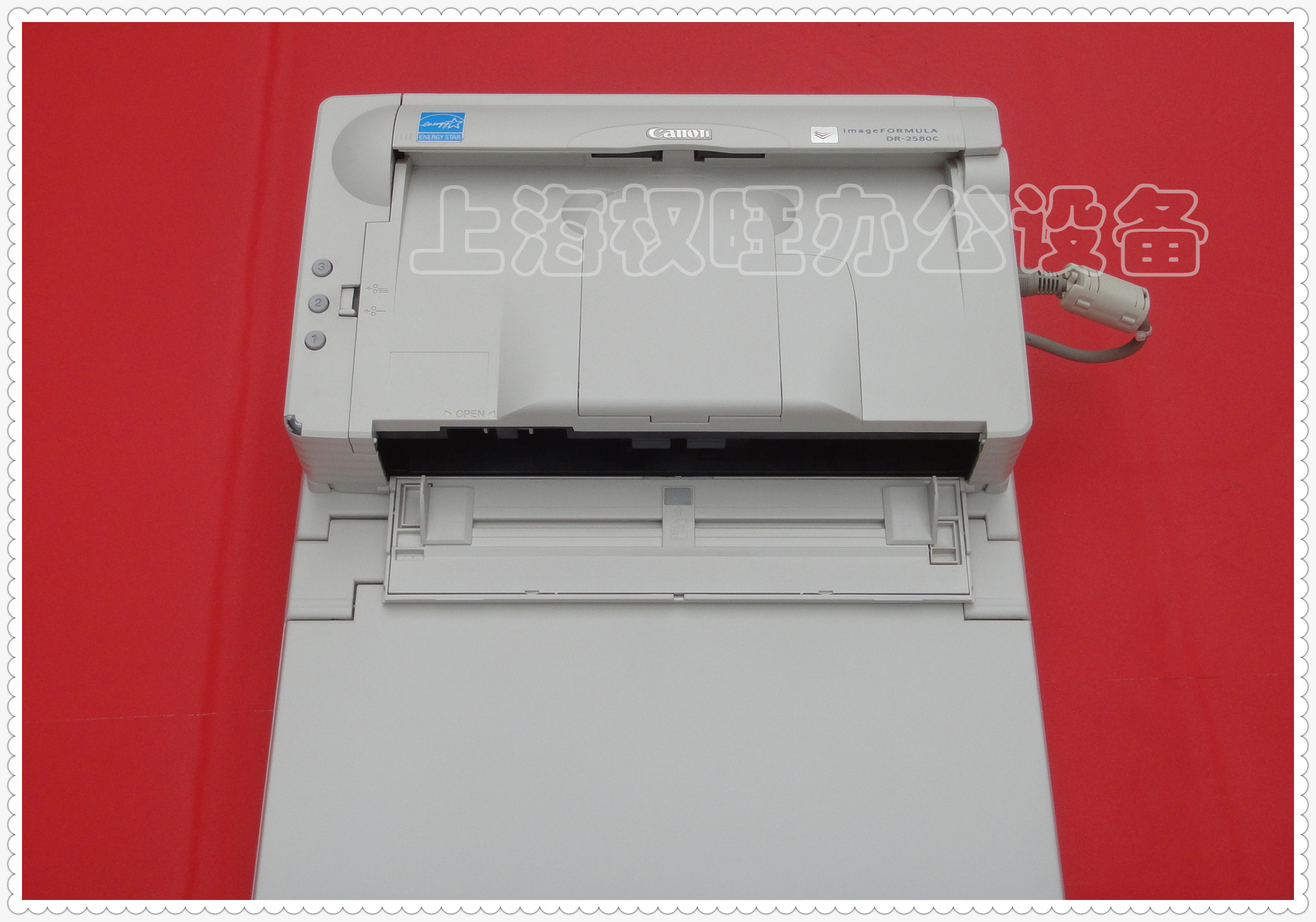 Máy quét Canon DR-2580C Tệp tốc độ cao Tự động nạp giấy hai mặt liên tục + quét phẳng - Máy quét