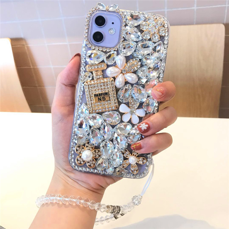 Suitable for Samsung S9 Phone Case, Women's Model, S10 Luxury, S20 Rhinestone, S21 Perfume Bottle, Ultra Internet Celebrity Style, Trendy Brand Suitable for Samsung S9 Phone Case, Women's Model, S10 Luxury, S20 Rhinestone, S21 Perfume Bottle, Ultra Internet Celebrity Style, Trendy Brand