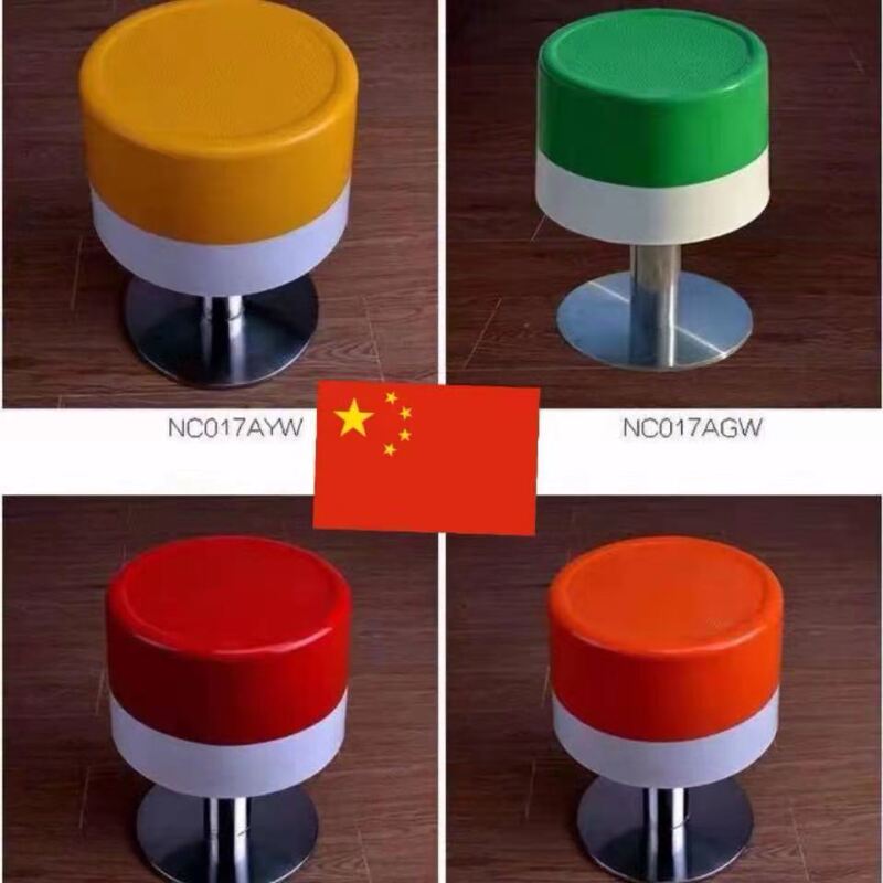 Pinball Machine Fiberglass Game Console Stool Cafeteria Fast Food Chair Milk Tea Cafeteria Burger Shop Winter Melon Stool Kfc