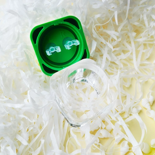 Ith Hardyshables Contact Mirror -квадратный квадратный белковый ящик для зеркала