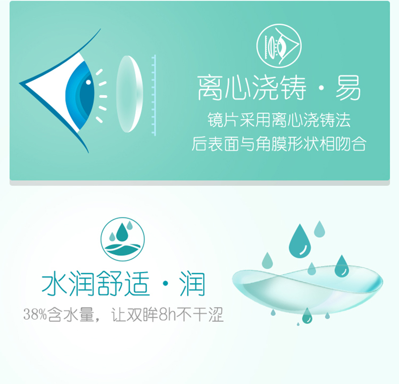 Bausch & boo kính vô hình quý ném 2 mảnh không khí mỏng đường kính nhỏ 13,4mm hàng đầu trang web chính thức - Kính râm kính montblanc