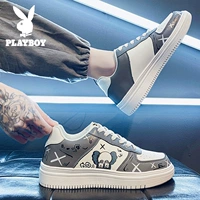 Playboy, air jordan, зимняя обувь, флисовые спортивные трендовые универсальные кроссовки для отдыха