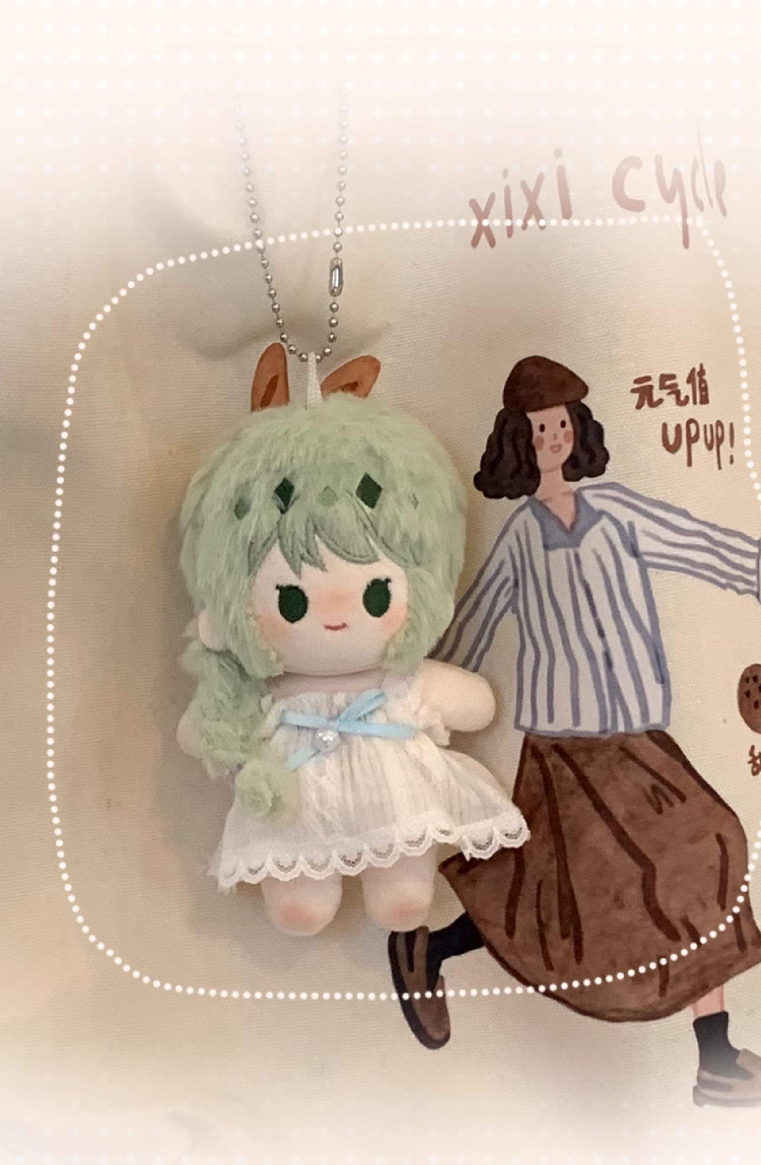 MBTI系列迷你棉花娃娃正版10cm公仔人格测试玩偶小挂件女生日礼物