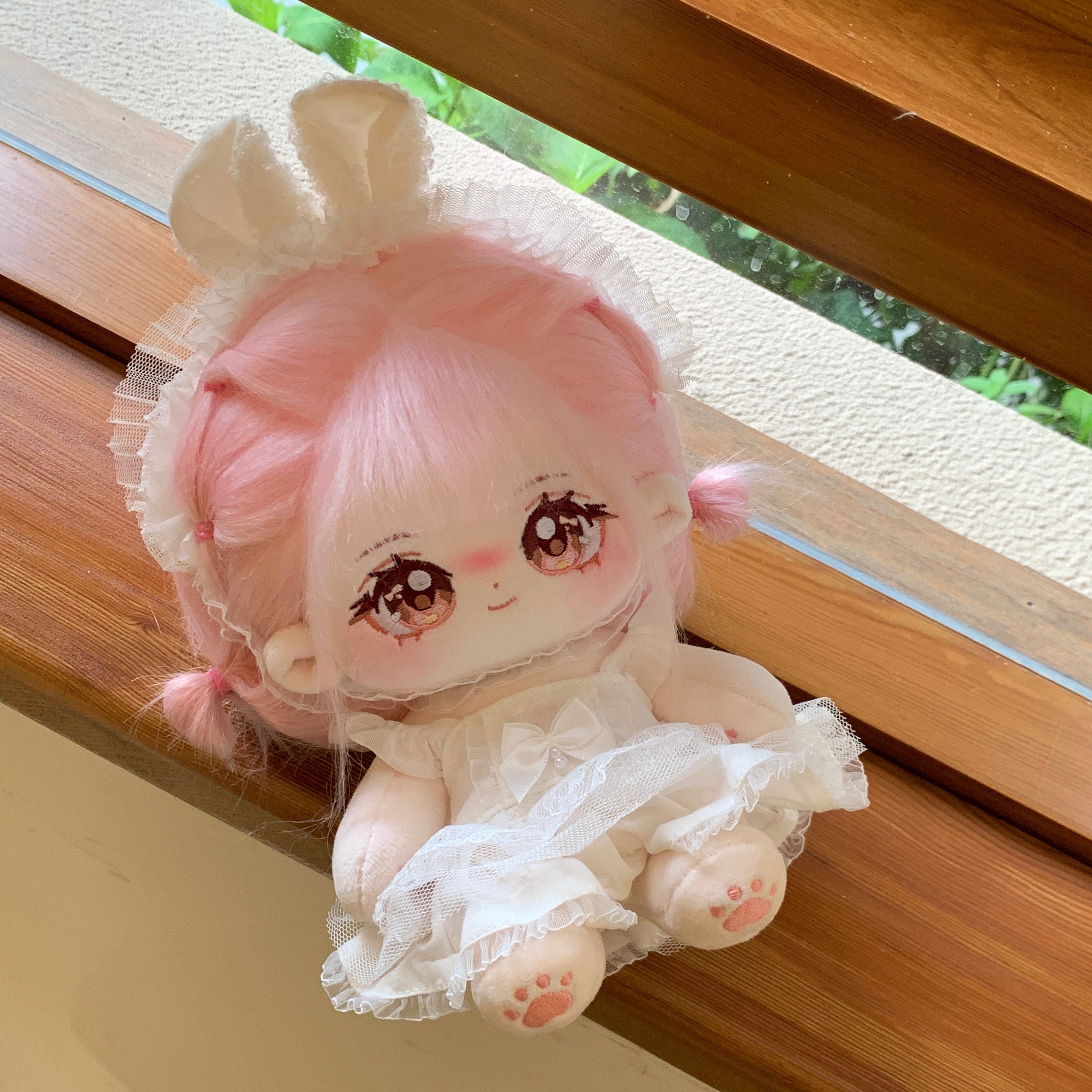 梦暖暖棉花娃娃正版毛绒玩具20cm公仔玩偶女孩换装娃衣生日礼物冬