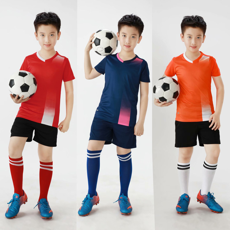 Football suit suit men and women short sleeve training clothes men's speed dry football jerseys jerseys customised student team uniforms