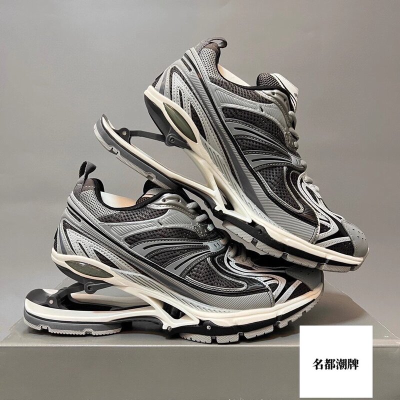 【Mingdu】Original/Distressed Edition European and American Parisian Fashion Men's and Women's Suspension Spring Dad Shoes
