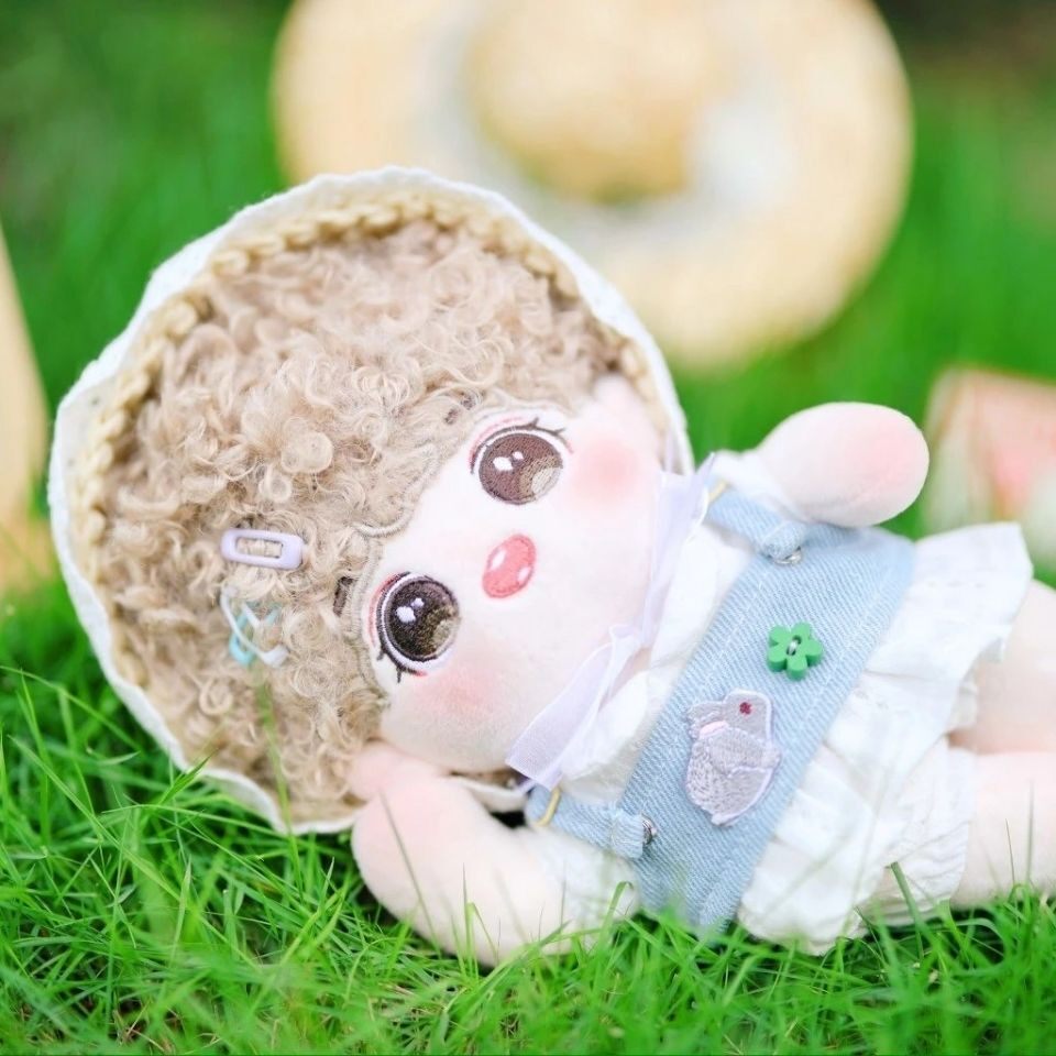 Spot Cotton Doll Sleeping Pose No Property Doll 20cm Roll Mao Fleece Toy {Without Clothes}