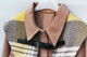 ຍີ່ຫໍ້ 2021 ອອກຈາກຕູ້ເສື້ອຜ້າ niche plaid cape splicing thickened 100% wool wool double-sided woolen coat ຍາວກາງ