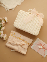 Wedding Walking High-end Light Lavish Sister Group Bridal Bridal Escort Lady Bridesmaid Gift Box Advanced Senses Practical Suit Finished Product