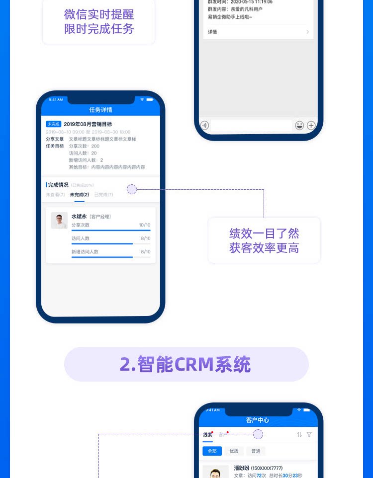 企业微信SCRM管理系统单企业源码部署代理可贴牌会话存档渠道活码
