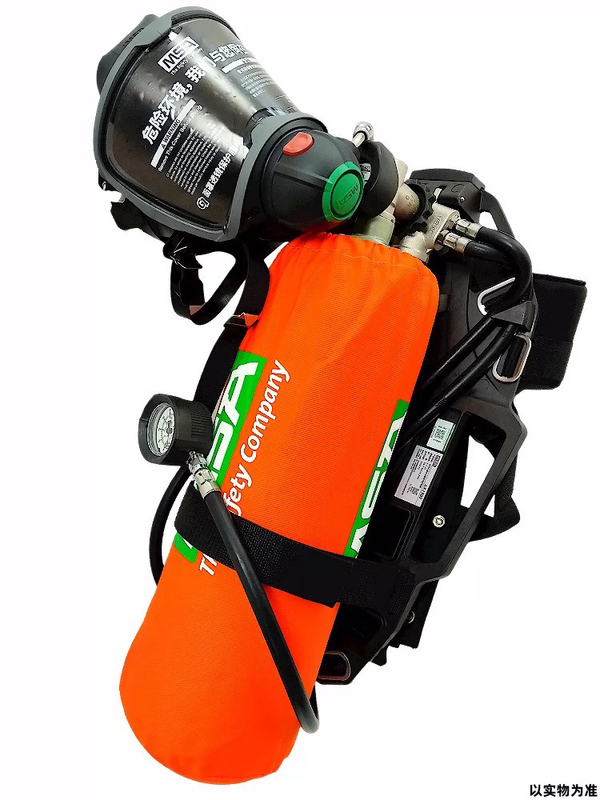 Msa Ax2300 Air Breathing Apparatus 6.8L Dual-Gauge Air Cylinder Positive Pressure Breathing Apparatus Msa Ax2300 Air Breathing Apparatus 6.8L Dual-Gauge Air Cylinder Positive Pressure Breathing Apparatus