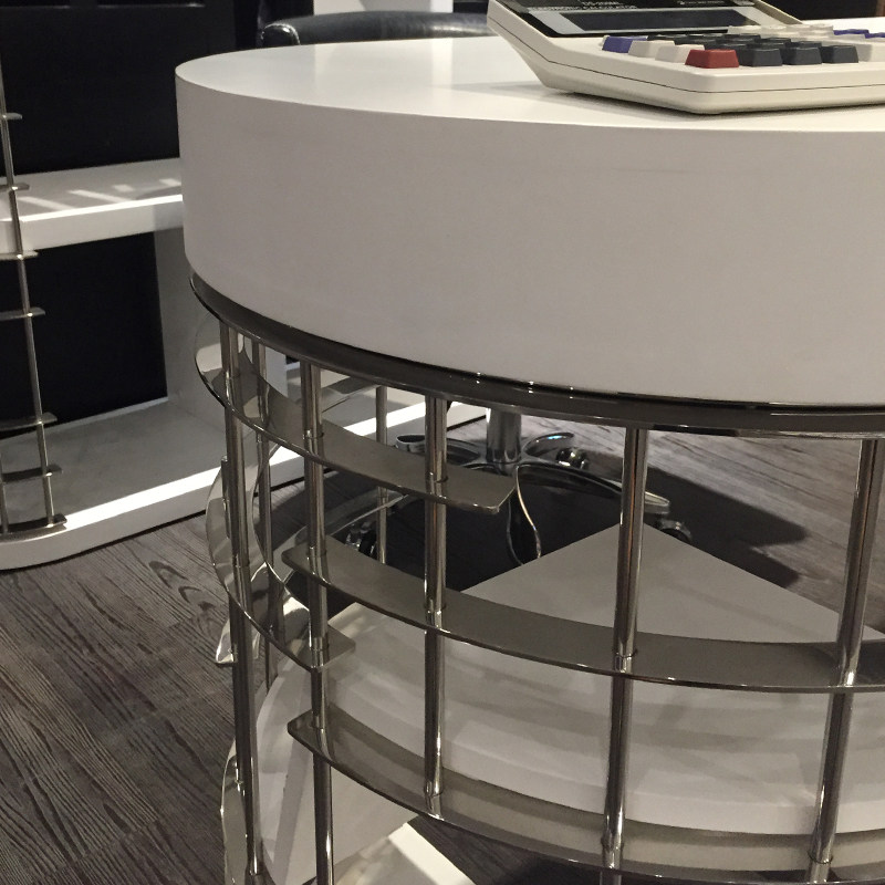 Купить Стол Современный минималистский модель дом белым рояльным лаком ...